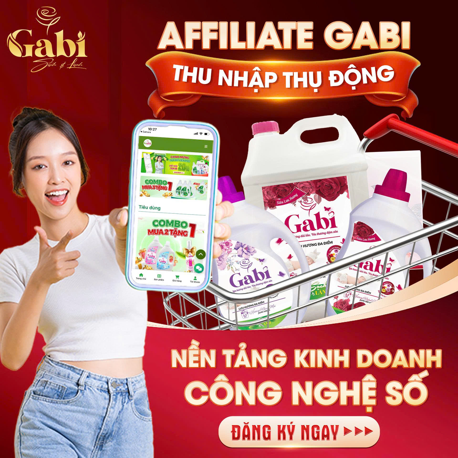 GABI RA MẮT NỀN TẢNG KINH DOANH SỐ MỚI – MÔ HÌNH AFFILIATE