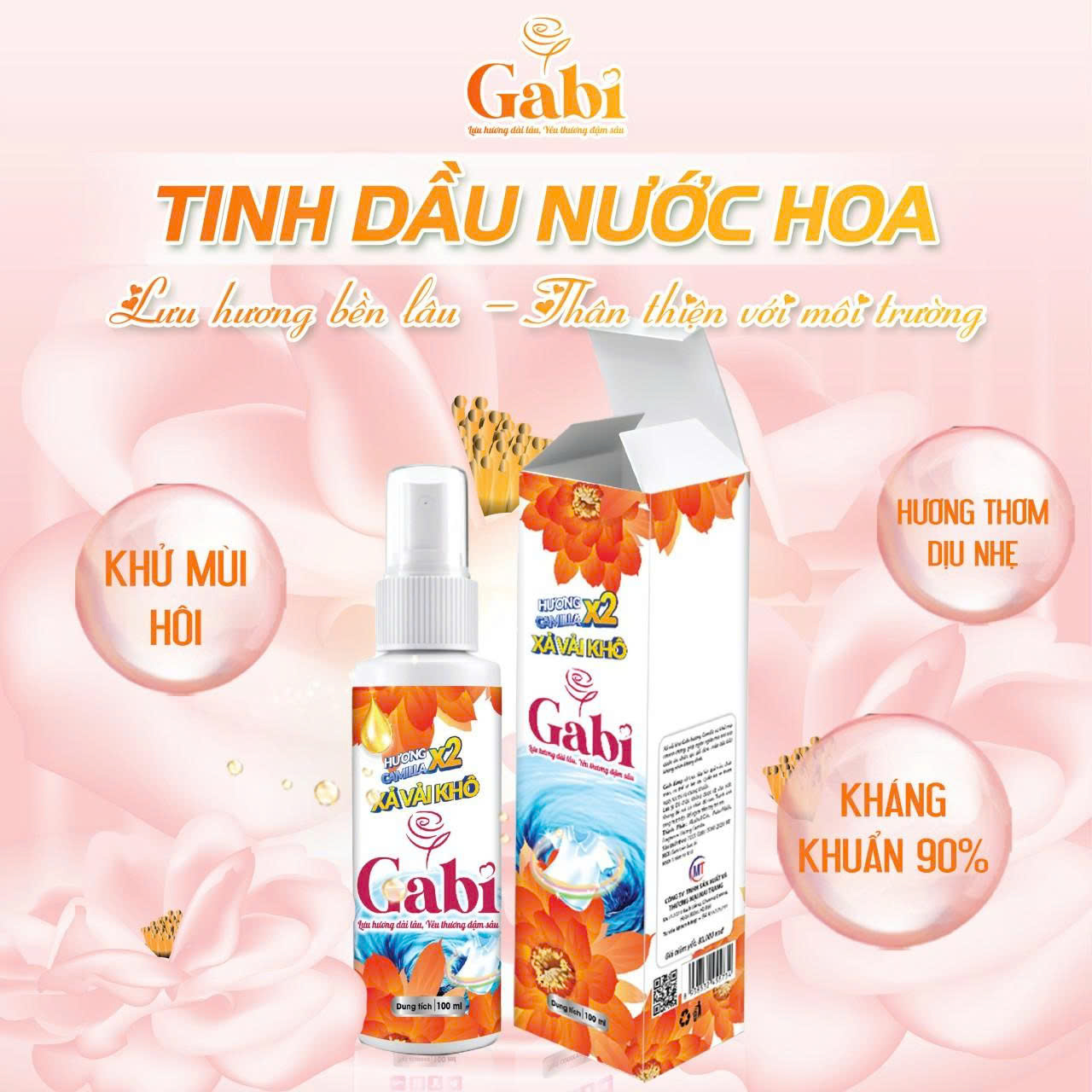 Xả vải khô Gabi 