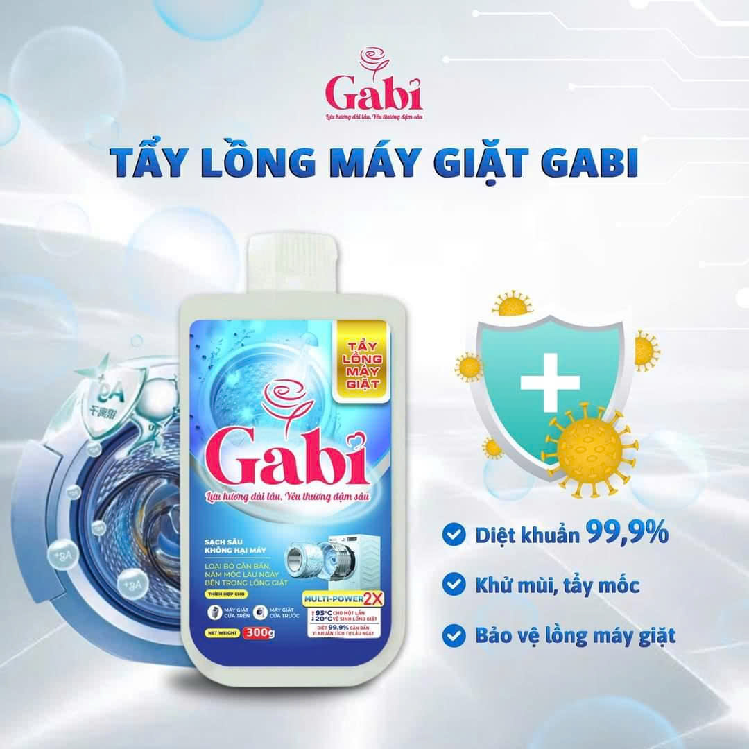 Tẩy lồng giặt Gabi/gioăng cao su