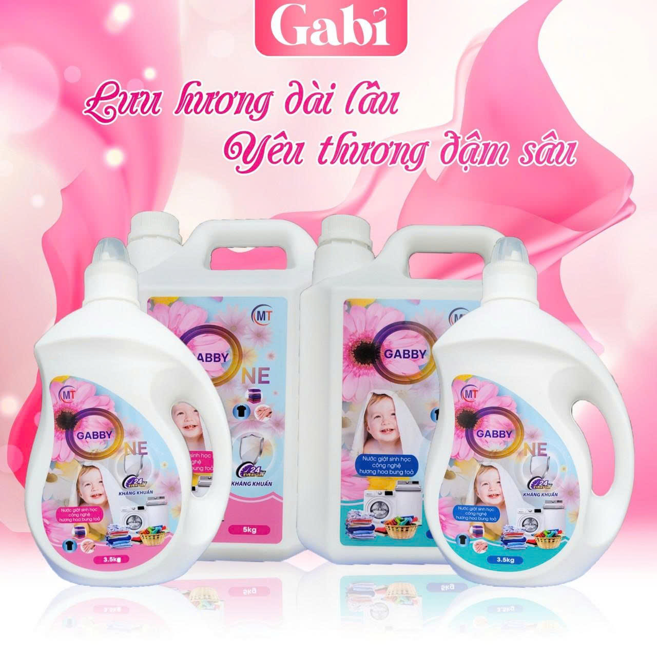 Nước giặt Gabby One 3,5L